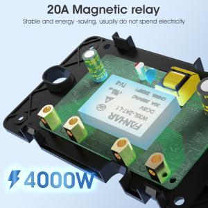 WiFi Water Heater Switch Type C, 20A Smart Wireless Boiler Control with Timer