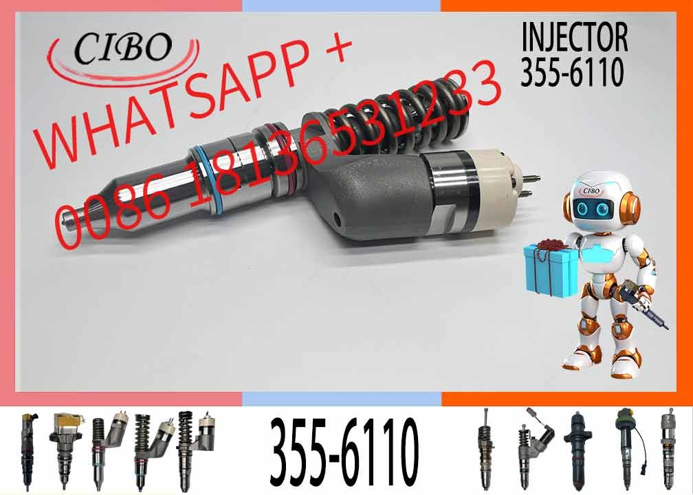 Diesel Engine Injector Fuel Injector Common Rail Diesel Fuel Injector 355-6110