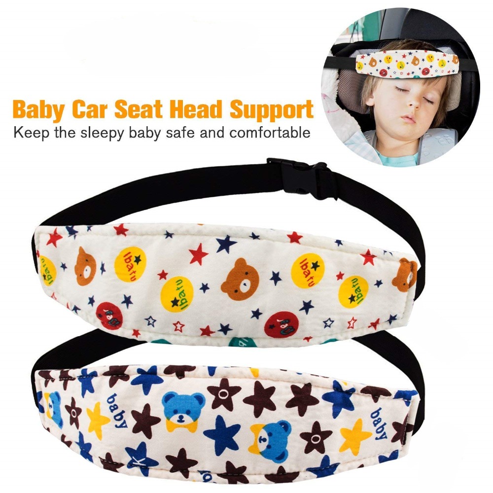 Customized Car Safety Children Fixing Band Car Seat Sleep Holder Kid Sleeping Head Support Belt Positioner Baby Holder Belt