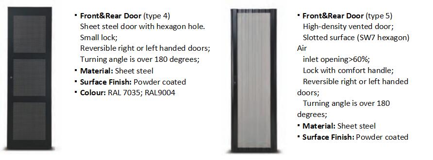 PE Rack Cabinets 19 Inch Steel standard rack custom ddf serve network cabinet