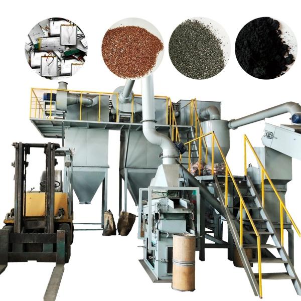 PLC Waste Batteries Recycling Production Line for Construction Works within 's