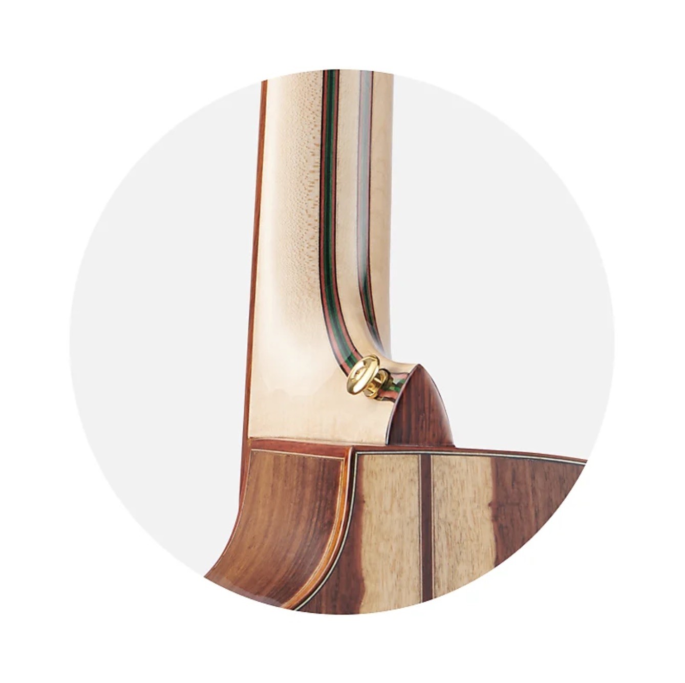 Custom Extrema Poison Folk Acoustic Guitar Solid Spruce Santos Rosewood Body Arm Rest GJ Cutaway
