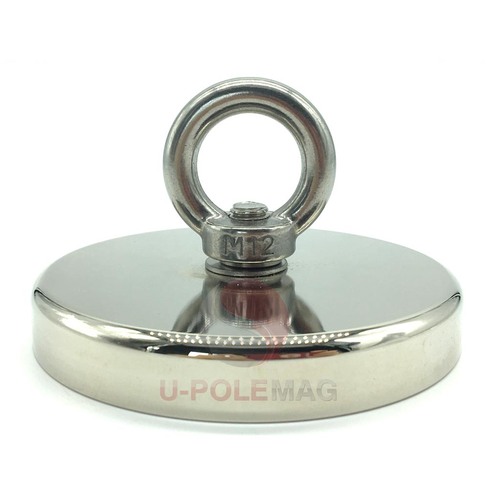 Composite Neodymium Magnet Recovery Detector for Treasure Hunting Max 500lbs Pull Force