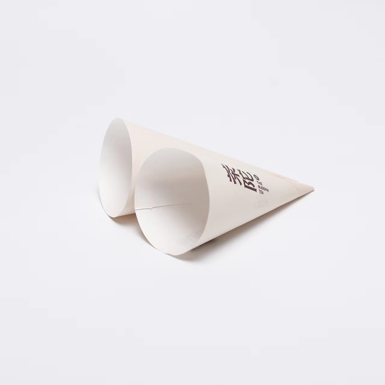Ice cream paper holder logo crisp tube set ice cream egg sharp paper holder set ice cream cone package