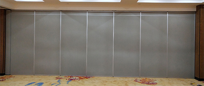 Geling Operable Partition Wall 6063-T6 Aluminum Frame For Dining Room