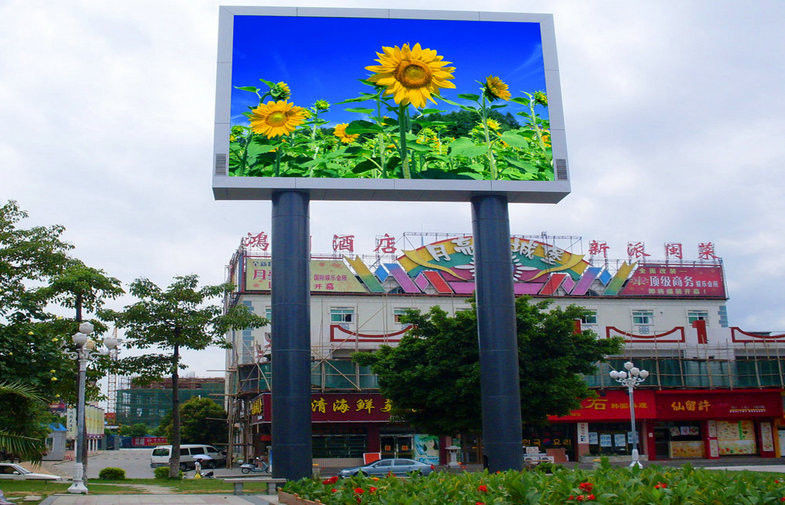 P10 Full Color Outdoor Advertising LED Die-Casting Aluminum Cabinet
