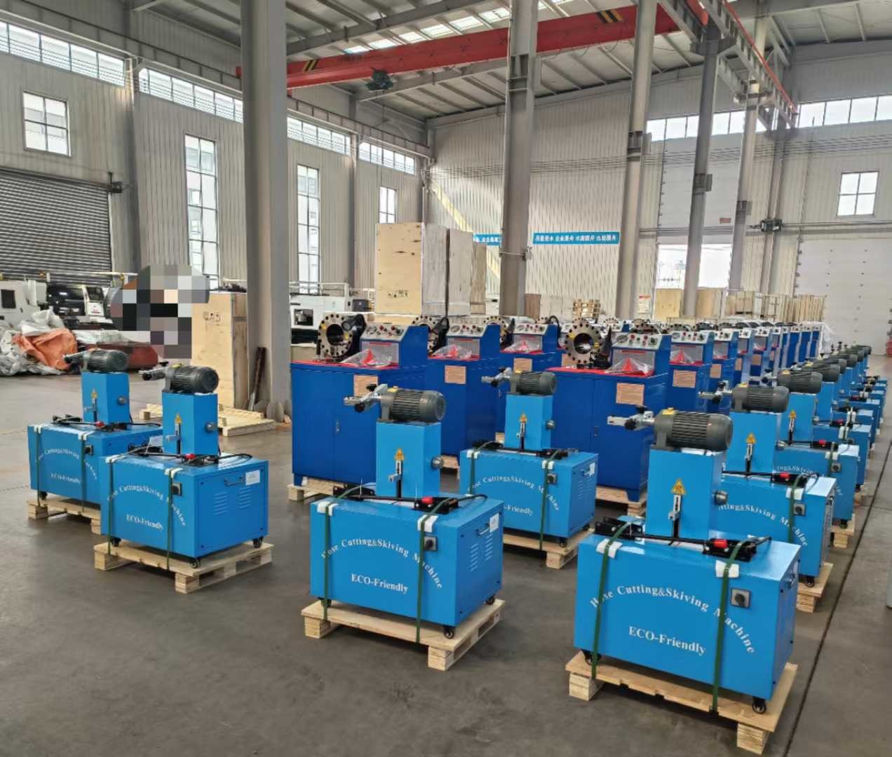 Electric 2 Inch 6 Layers Hose Cutting And Skiving Machine With Blade