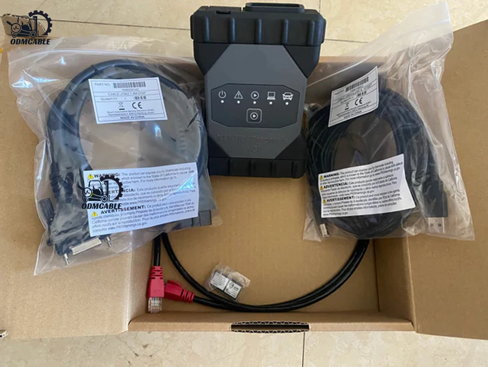 V2024 MB C6 VCI WiFi Doip VCI Connect obd2 Scanner Mb Star C6 Diagnostic Multiplexer Truck and car diagnosis tool