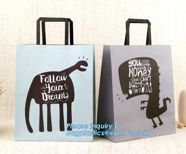 Luxury Rope Handle Laminated Paper Carrier Bags,brand Luxury laminated manila carrier paper hand bag, bagplastics, bagea