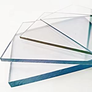 China Solid Polycarbonate Clear Plastic Sheet , Polycarbonate Roof Panels OEM ODM on sale