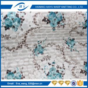 Fashion Sofa Cloth Fabric Patterned Fleece Fabric For Blankets