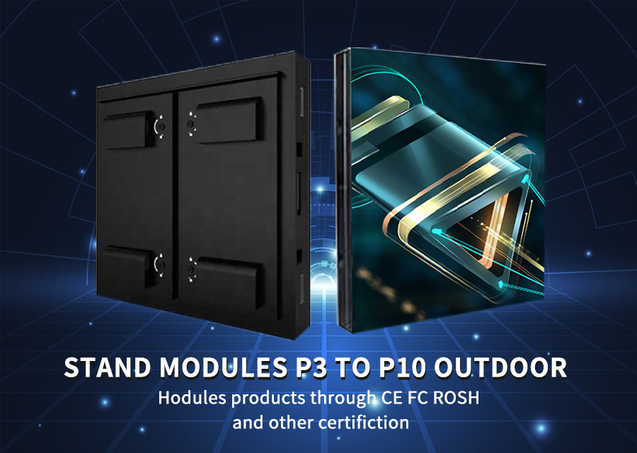 320*160mm HD Full Color LED Display Module P2.5 P4P8 P10 LED Outdoor Display
