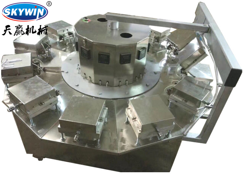 Automatic Chocolate Egg Roll Biscuit Making Machine Soft Wafer Biscuit Machine