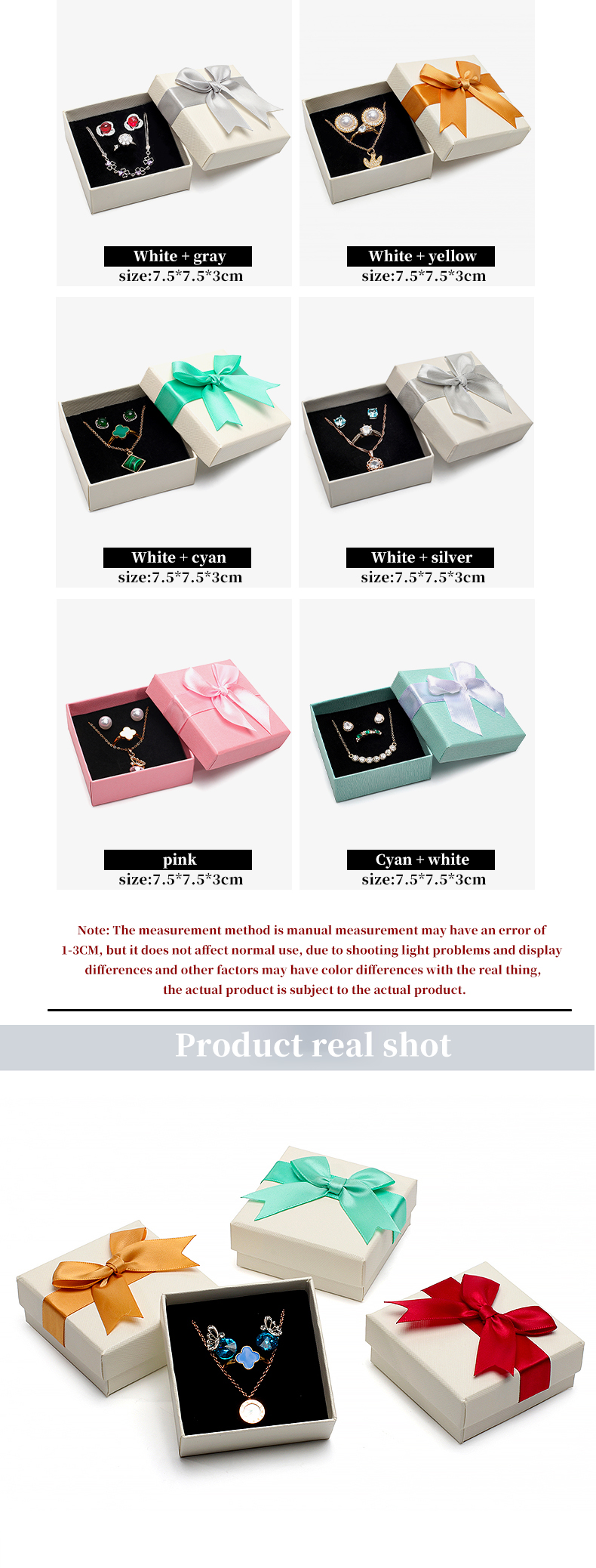 Luxury Custom Logo Small Cardboard Jewelry Storage Wrapping Paper Box Velvet Material