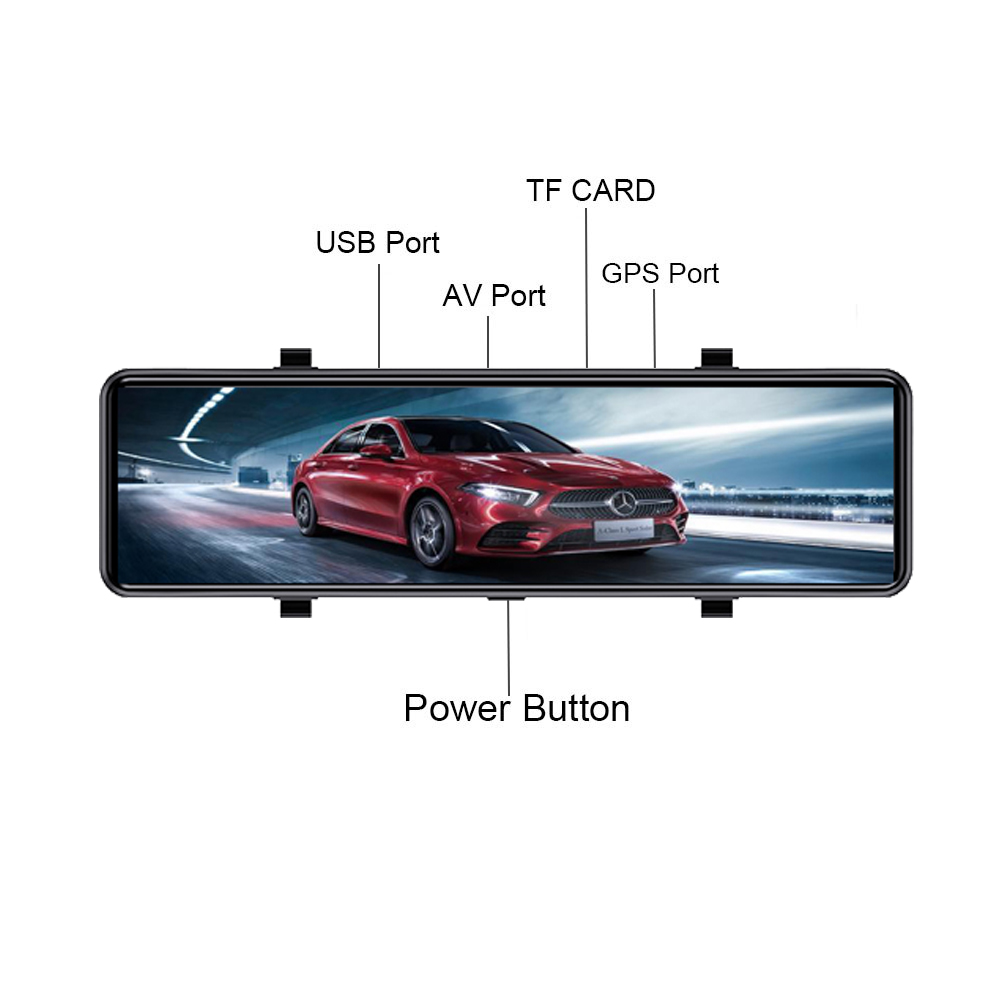 OEM ODM Voltage 12V 24V 2K Full HD 1080P Dual Car DVR GPS Tracking