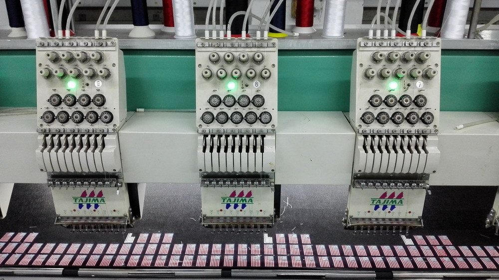 Refurbished Tajima Industrial Embroidery Sewing Machine For Golf Shirts