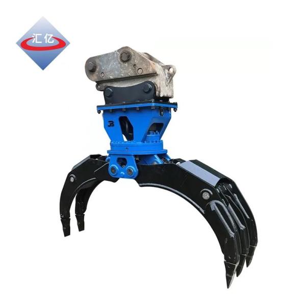 50t Log Wood Excavator Grapple 203kN High Efficiency Multi purpose