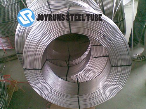 6.35mm*0.7mm Galvanized Steel Bundy Tube Zinc 6mm welded Steel Tube For