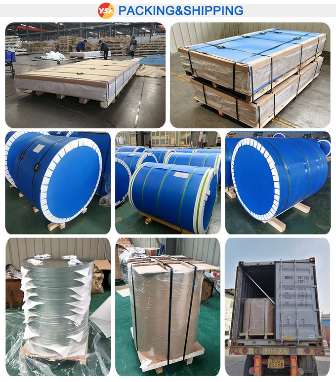 Aluminum Strip Coil Alloy Grade Sheet Roll 1.5mm 2.5mm Inside 76mm Diameter
