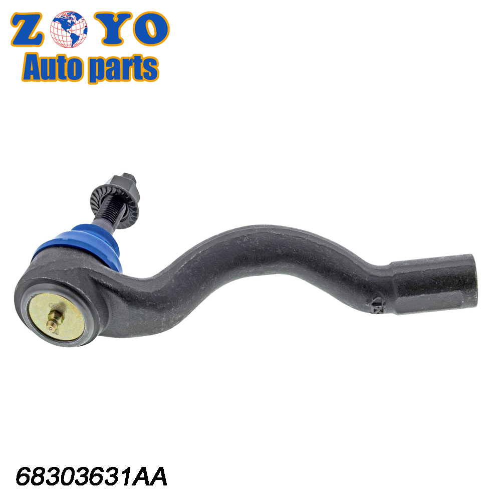 Left Position Tie Rod End for 2016-2022 Dodge Durango 68303631AA Black