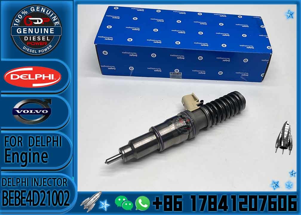 Common Rail Injector 33800-84840 3380084840 BEBE4D21002 Fuel Injector for VOL Diesel Engine