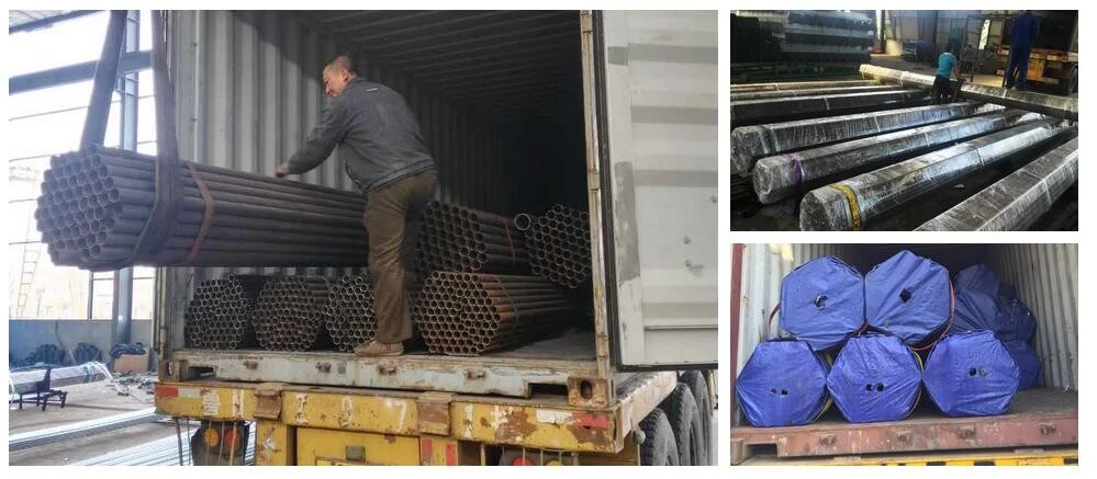Oiled Welded Steel Pipe Round Low Carbon Steel Tubing 1200mm Diameter