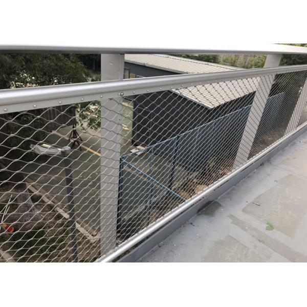 Quality 1.5mm Webnet Stainless Steel Mesh Railing Guard Bridge Stairway for sale