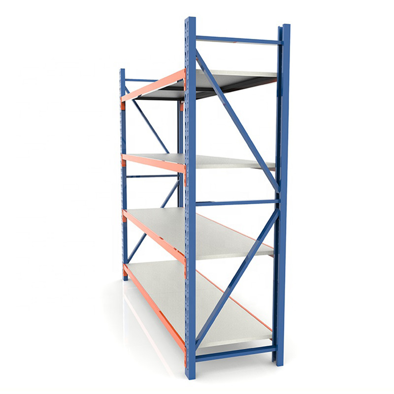 120kg Per Layer Supermarket Shelf Rack 570MM Heavy Duty Stainless Steel