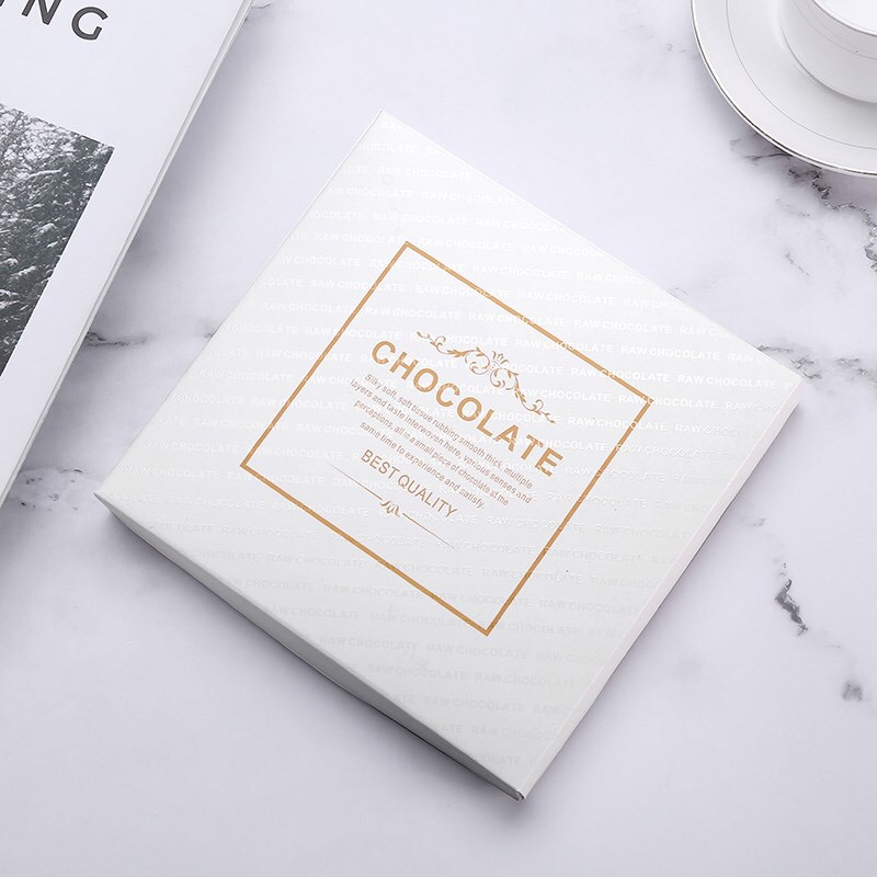Chocolate gift packaging box with dividers and Custom Pantone Design