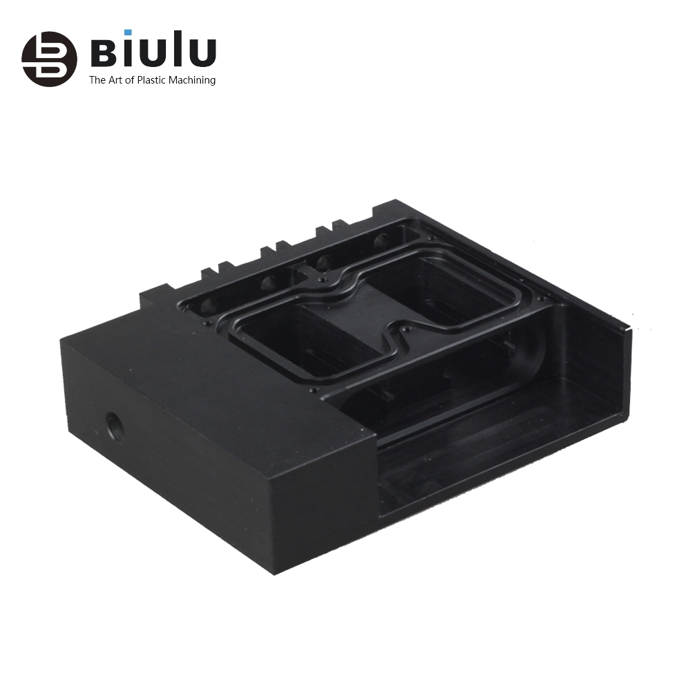 PFA PI VESPEL PMMA Cnc Milling Service Custom Size With Black Color
