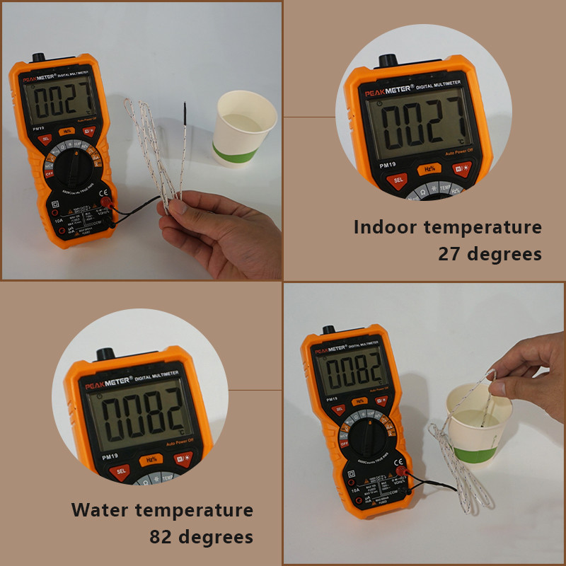 Auto Power Off Auto Multimeter Tester , Craftsman Digital Multimeter Low Battery Indication
