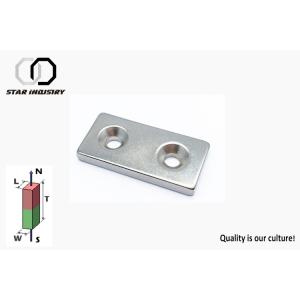 High Precision Countersunk Magnets Block Strong Magnets With Hole