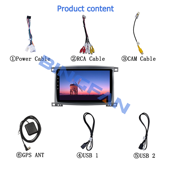 10 Inch Toyota Android Car Stereo