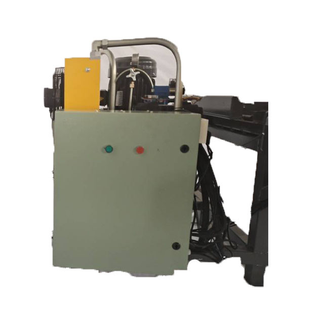 Push Button Control Horizontal Rag Baler 5.5KW With Integrated Scale