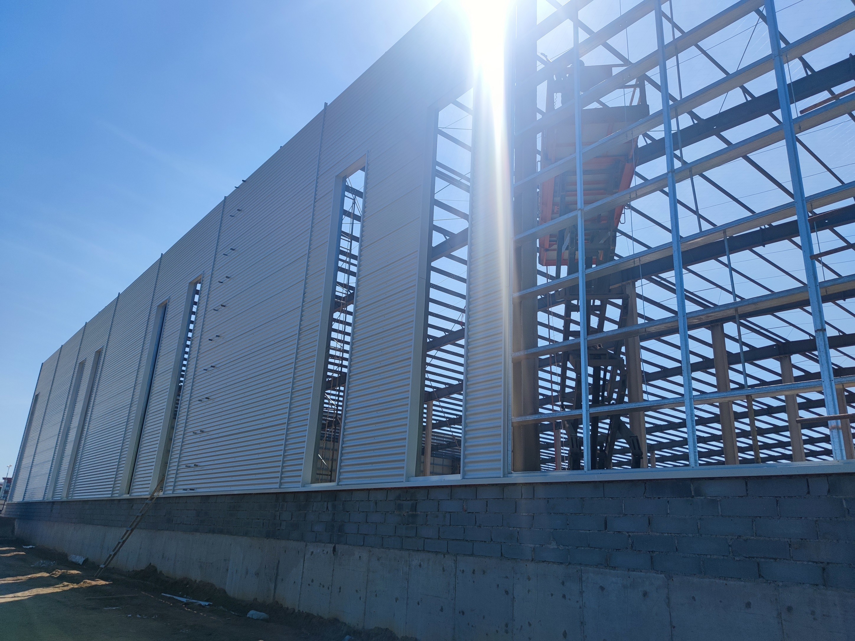 One Stop Solution Structural Steel Prefabricated Workshop Building Project