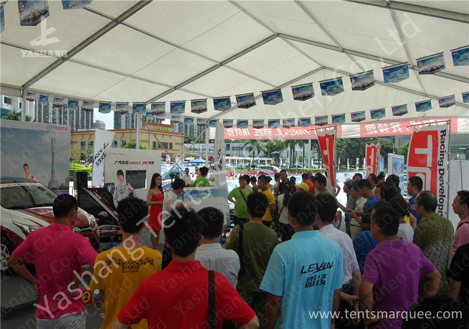 Clear Span Windproof 10x18m Outdoor Exhibition Tents Stable And Reliable