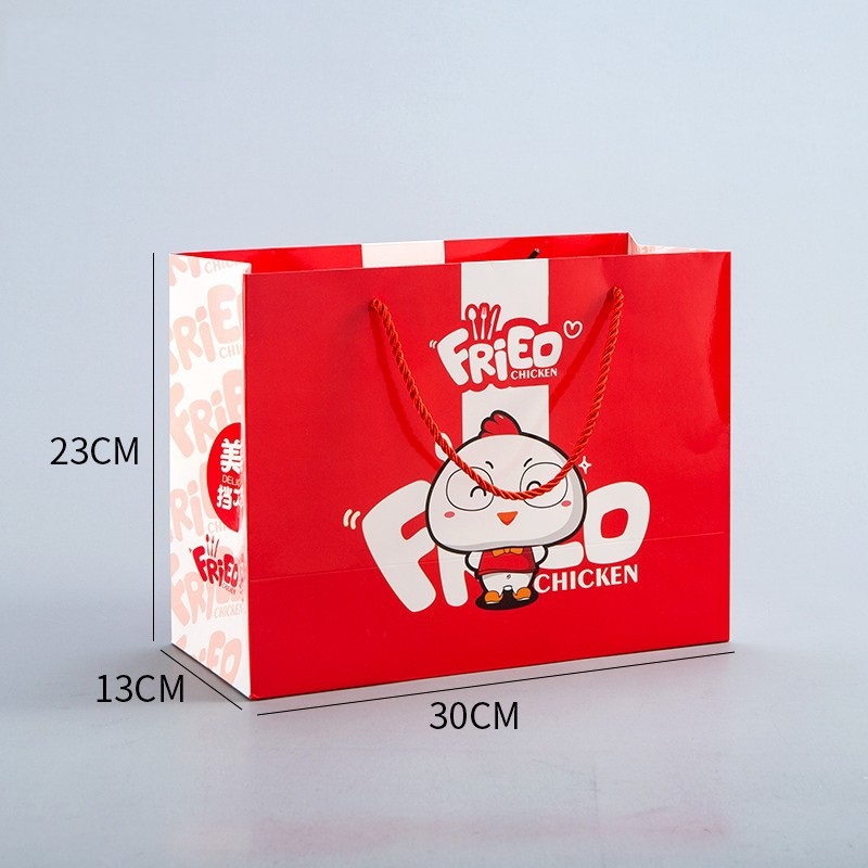Custom Fast Food Fried Chicken Packaging Boxes For Small Sandwich Hamburger