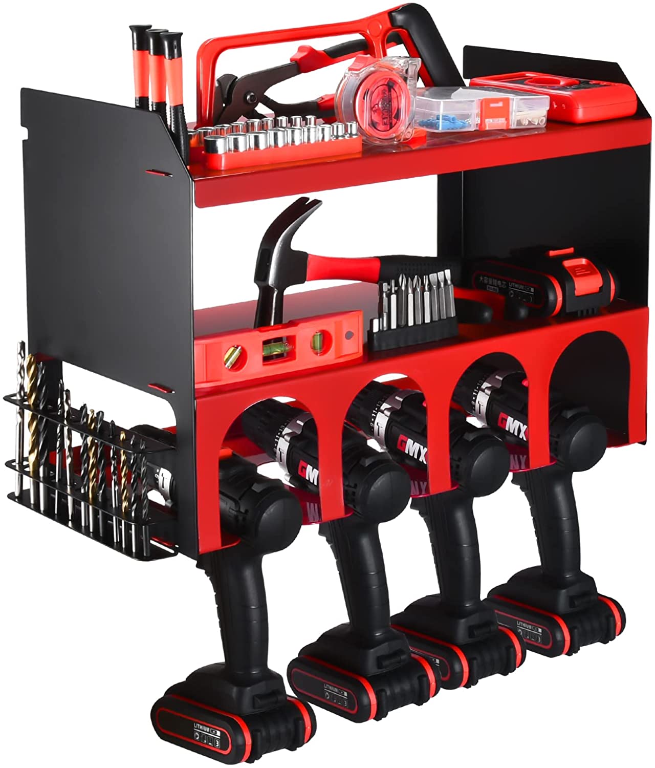 power tool organizer manager storage rack box for workshop