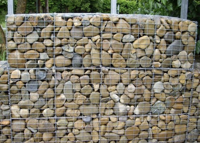  3x1x1m Gabion Baskets 60x80mm Mesh 380-550N/mm2 Tensile Strength Manufactures