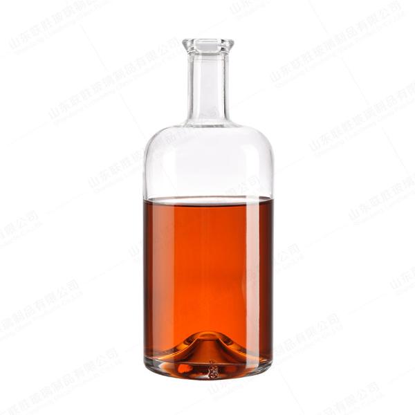 Glass Base 500ml 700ml 750ml Clear Liquor Bottle Empty Wine Bottle Whisky Gin