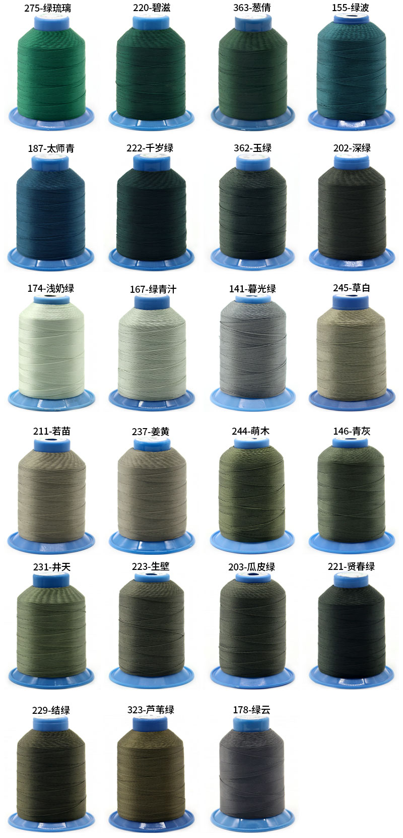 Tex70 80 90 High Strength Polyester Sewing Thread for Leather Sewing 0.35mm Diameter