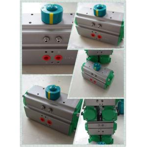 Silver Colour AT Series Pneumatic Rack And Pinion Actuator Pneumatic Actuator