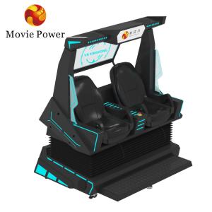 5.0KW 9d VR Cinema 2 Seats Roller Coaster Vr Chair Arcade 4d 8d Virtual Reality