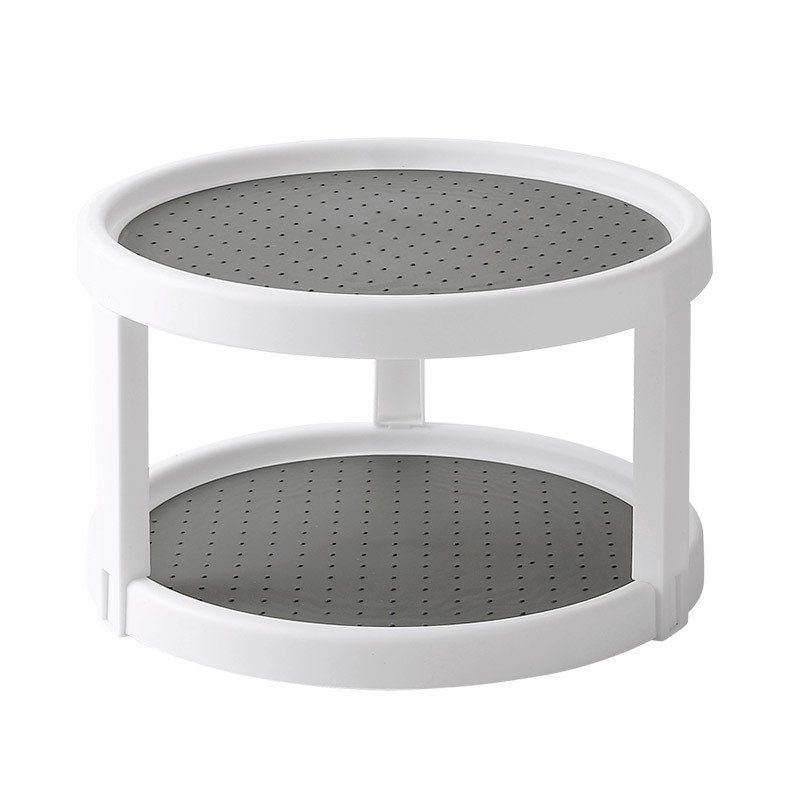 Multi Layer PP Kitchen Rotary Shelf Seasoning Rack for Kitcchen Use