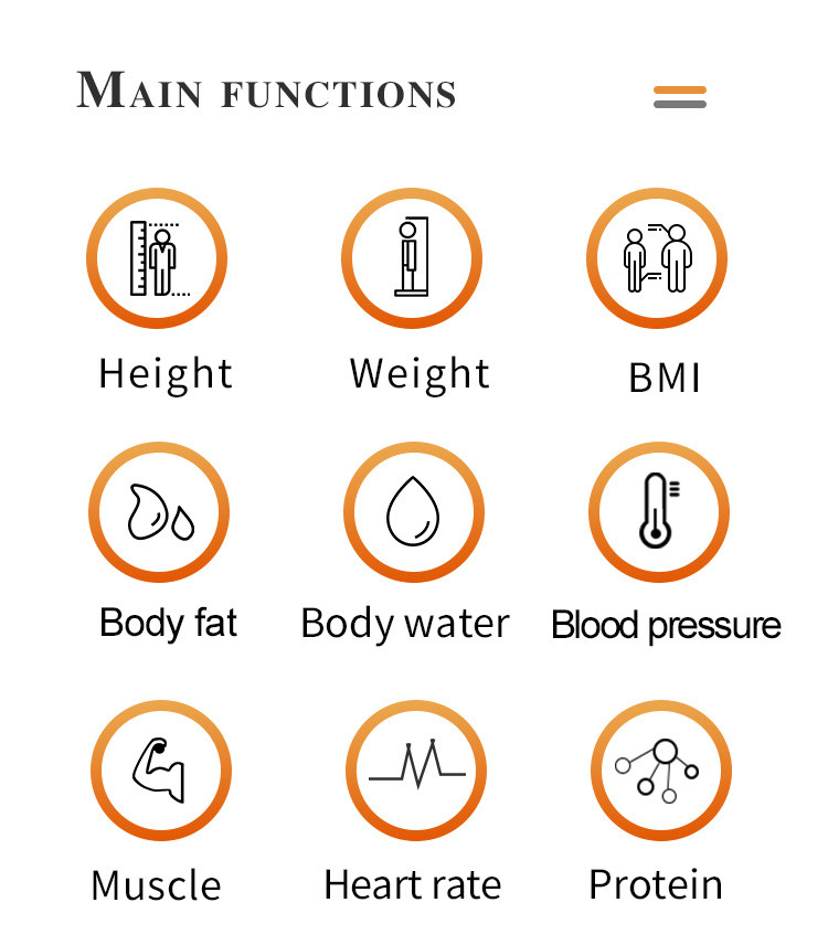 Body Fat Analyzer Height Weight BMI Blood Pressure Machine Coin Operated