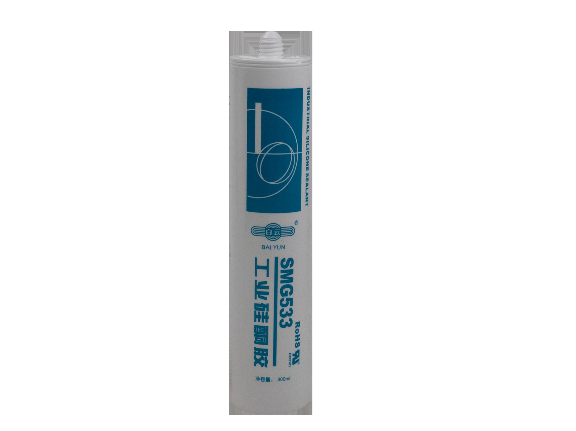 SMG533 Industrial Silicone Sealant 300ml Black/White/Gray Artistic Lamp Industry Adhesion And Sealant Convenient To Use