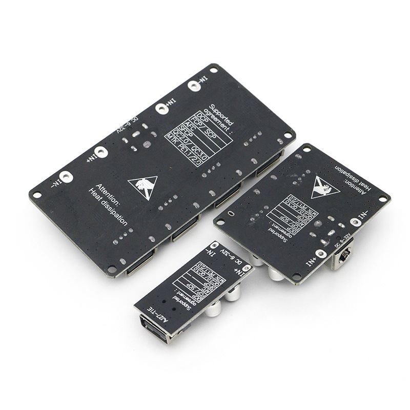 Boost Converter Board Dual USB Step Down Power Supply Module QC3.0 QC2.0 6-32V 9V 12V 24V