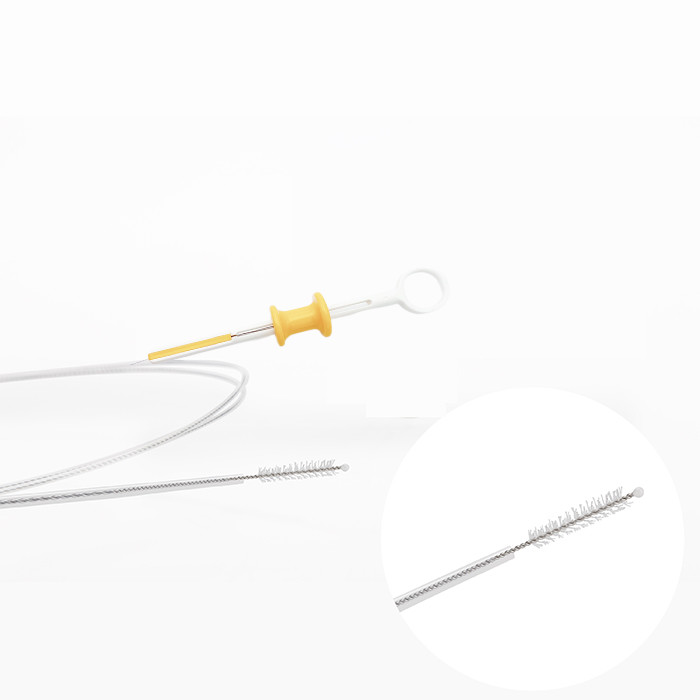 Stainless Steel ABS Cell Cytology Brush With Nylon Head 1200mm