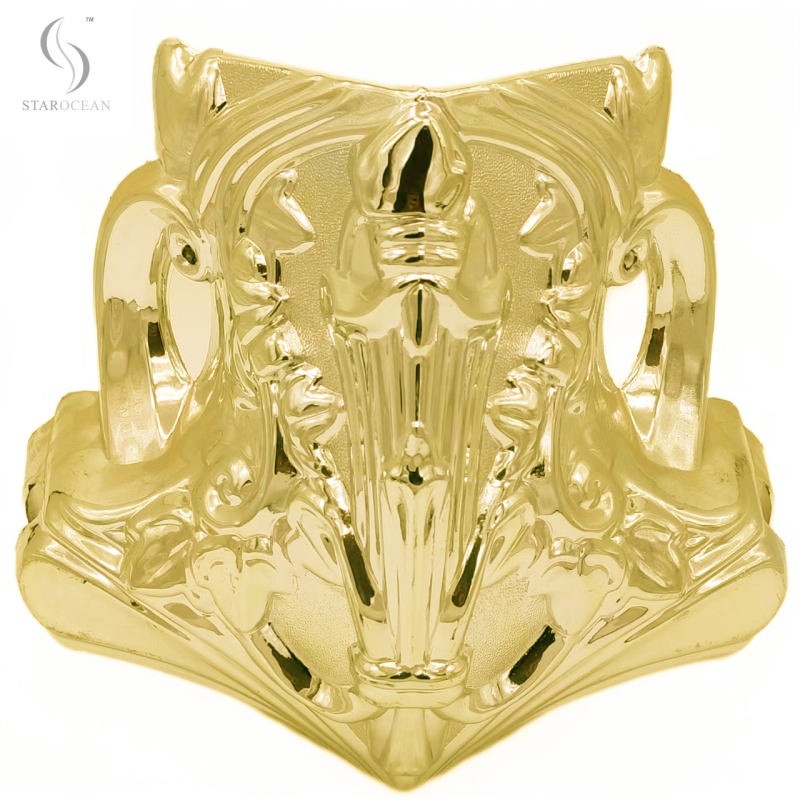 ABS Plastic Coffin Corner Light Gold Plating American Style Casket Fittings 18# LG