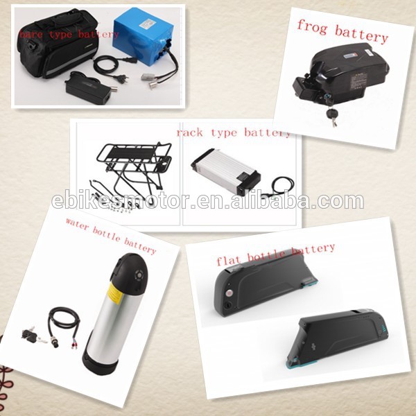 CE EN15194 TUV certificate 48V 2000W electric bike motor kit with battery and LCD display